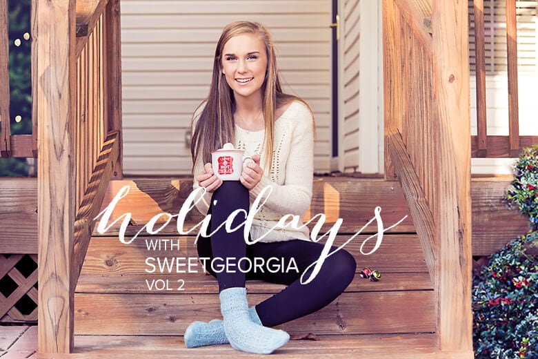 Holidays with SweetGeorgia, Vol. 2. Knitting accessory patterns.