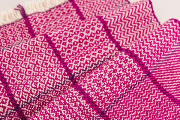 Handwoven twill gamp by Felicia Lo Wong